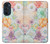 W3705 Pastel Floral Flower Hard Case and Leather Flip Case For Motorola Edge 30 Pro