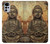 W0344 Buddha Rock Carving Hard Case and Leather Flip Case For Motorola Moto G22