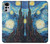 W0582 Van Gogh Starry Nights Hard Case and Leather Flip Case For Motorola Moto G22