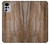 W0599 Wood Graphic Printed Hard Case and Leather Flip Case For Motorola Moto G22