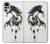 W1031 Horse Paintbrush Hard Case and Leather Flip Case For Motorola Moto G22