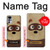 W2825 Cute Cartoon Raccoon Hard Case and Leather Flip Case For Motorola Moto G22