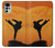 W3024 Kung Fu Karate Fighter Hard Case and Leather Flip Case For Motorola Moto G22