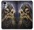 W3594 Grim Reaper Wins Poker Hard Case and Leather Flip Case For Motorola Moto G22