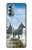 W0250 White Horse Hard Case and Leather Flip Case For Motorola Moto G Stylus 5G (2022)