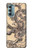 W0318 Antique Dragon Hard Case and Leather Flip Case For Motorola Moto G Stylus 5G (2022)