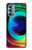 W0511 Peacock Hard Case and Leather Flip Case For Motorola Moto G Stylus 5G (2022)