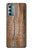 W0599 Wood Graphic Printed Hard Case and Leather Flip Case For Motorola Moto G Stylus 5G (2022)