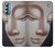 W1255 Buddha Face Hard Case and Leather Flip Case For Motorola Moto G Stylus 5G (2022)