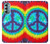 W1870 Tie Dye Peace Hard Case and Leather Flip Case For Motorola Moto G Stylus 5G (2022)