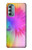 W2488 Tie Dye Color Hard Case and Leather Flip Case For Motorola Moto G Stylus 5G (2022)