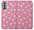 W2858 Pink Flamingo Pattern Hard Case and Leather Flip Case For Motorola Moto G Stylus 5G (2022)