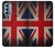 W2894 Vintage British Flag Hard Case and Leather Flip Case For Motorola Moto G Stylus 5G (2022)