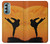 W3024 Kung Fu Karate Fighter Hard Case and Leather Flip Case For Motorola Moto G Stylus 5G (2022)