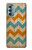 W3033 Vintage Wood Chevron Graphic Printed Hard Case and Leather Flip Case For Motorola Moto G Stylus 5G (2022)