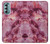 W3052 Pink Marble Graphic Printed Hard Case and Leather Flip Case For Motorola Moto G Stylus 5G (2022)