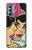 W3171 Girls Pop Art Hard Case and Leather Flip Case For Motorola Moto G Stylus 5G (2022)