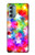 W3292 Colourful Disco Star Hard Case and Leather Flip Case For Motorola Moto G Stylus 5G (2022)