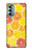 W3408 Lemon Hard Case and Leather Flip Case For Motorola Moto G Stylus 5G (2022)