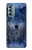 W3410 Wolf Dream Catcher Hard Case and Leather Flip Case For Motorola Moto G Stylus 5G (2022)