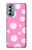 W3500 Pink Floral Pattern Hard Case and Leather Flip Case For Motorola Moto G Stylus 5G (2022)