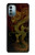 W0354 Chinese Dragon Hard Case and Leather Flip Case For Nokia G11, G21