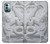 W0386 Dragon Carving Hard Case and Leather Flip Case For Nokia G11, G21