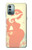 W0815 Pregnant Art Hard Case and Leather Flip Case For Nokia G11, G21