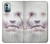 W0884 Horror Face Hard Case and Leather Flip Case For Nokia G11, G21