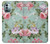 W2178 Flower Floral Art Painting Hard Case and Leather Flip Case For Nokia G11, G21