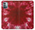 W2480 Tie Dye Red Hard Case and Leather Flip Case For Nokia G11, G21