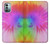 W2488 Tie Dye Color Hard Case and Leather Flip Case For Nokia G11, G21