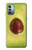 W2552 Avocado Fruit Hard Case and Leather Flip Case For Nokia G11, G21