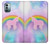 W3070 Rainbow Unicorn Pastel Sky Hard Case and Leather Flip Case For Nokia G11, G21