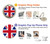 W3103 Flag of The United Kingdom Hard Case and Leather Flip Case For Nokia G11, G21