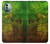 W3202 Radioactive Nuclear Hazard Symbol Hard Case and Leather Flip Case For Nokia G11, G21