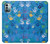 W3403 Hand Print Hard Case and Leather Flip Case For Nokia G11, G21