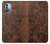 W3405 Fish Tattoo Leather Graphic Print Hard Case and Leather Flip Case For Nokia G11, G21