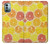 W3408 Lemon Hard Case and Leather Flip Case For Nokia G11, G21