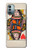 W3429 Queen Hearts Card Hard Case and Leather Flip Case For Nokia G11, G21