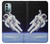 W3616 Astronaut Hard Case and Leather Flip Case For Nokia G11, G21