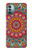 W3694 Hippie Art Pattern Hard Case and Leather Flip Case For Nokia G11, G21