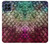 W3539 Mermaid Fish Scale Hard Case and Leather Flip Case For Samsung Galaxy M53