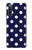 W3533 Blue Polka Dot Hard Case and Leather Flip Case For Sony Xperia 10 IV