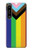 W3846 Pride Flag LGBT Hard Case and Leather Flip Case For Sony Xperia 1 IV