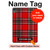 W2374 Tartan Red Pattern Tablet Hard Case For iPad Air (2022, 2020), Air 11 (2024), Pro 11 (2022)