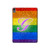 W2899 Rainbow LGBT Gay Pride Flag Tablet Hard Case For iPad Air (2022, 2020), Air 11 (2024), Pro 11 (2022)