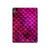 W3051 Pink Mermaid Fish Scale Tablet Hard Case For iPad Air (2022, 2020), Air 11 (2024), Pro 11 (2022)