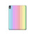 W3849 Colorful Vertical Colors Tablet Hard Case For iPad Air (2022, 2020), Air 11 (2024), Pro 11 (2022)
