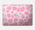 W2213 Pink Leopard Pattern Hard Case Cover For MacBook Air 13″ (2022,2024) - A2681, A3113